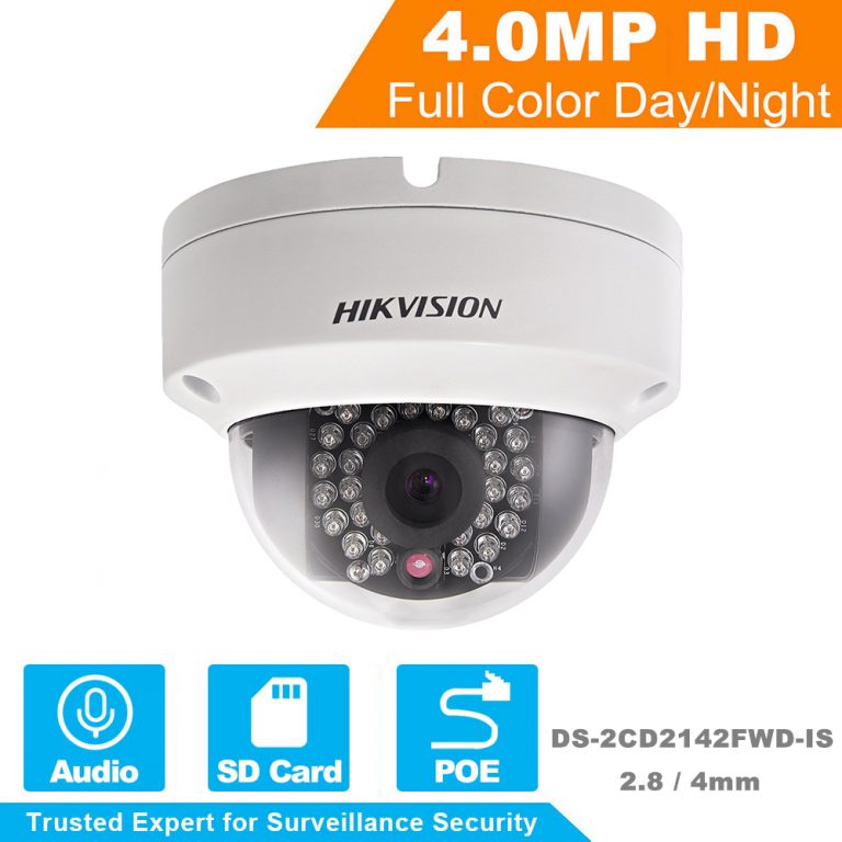 Hikvision 1080P CCTV Camera DS2CD2142FWDIS 4.0MP Dome Outdoor/Indoor